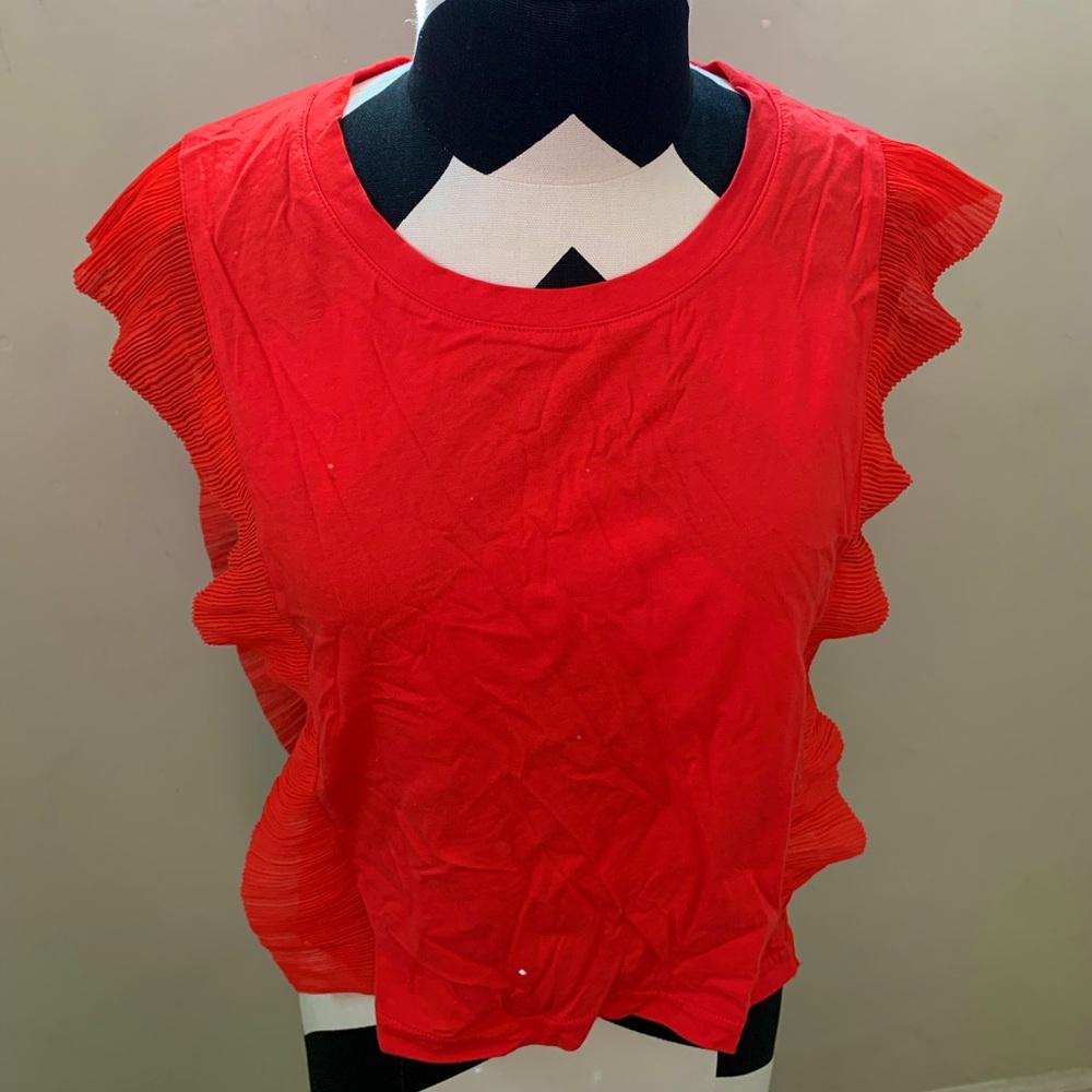Maje Red Blouse